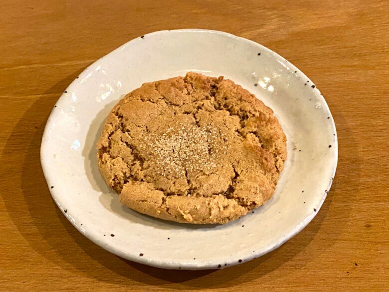 ovgo baker（オブゴベーカー）京都店限定のジンジャースナップクッキー