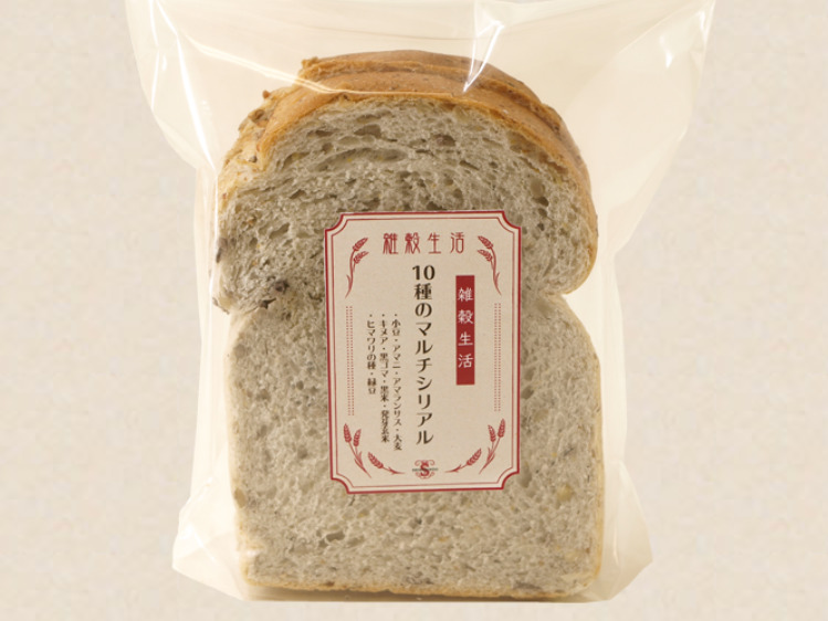 京都の老舗ベーカリー進々堂の食パンの雑穀生活10種のマルチシリアル